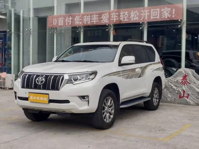 TOYOTA Prado 3.5L automatic TX-L NAVI rear hanging spare tire