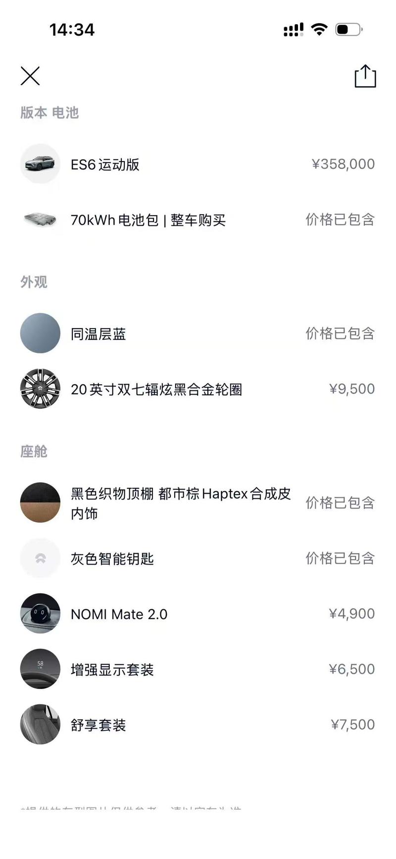 NIO NIO ES6 2020