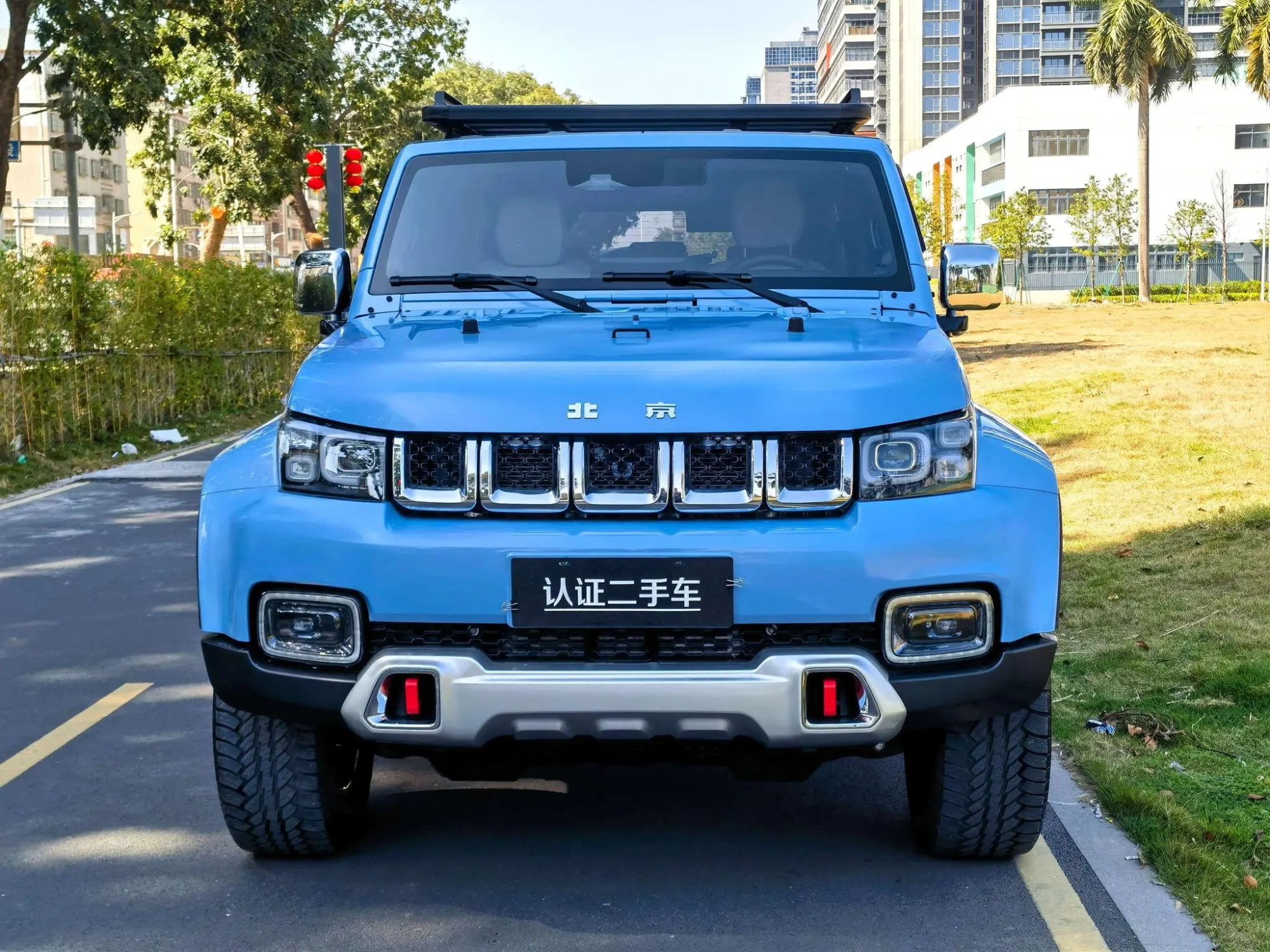 Beijing Beijing off-road BJ40 2.0T automatic four-wheel drive City Hunter edition knight type